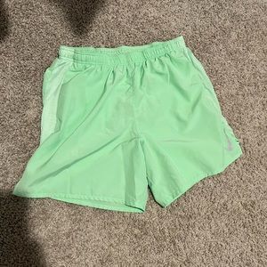 Men’s Nike Running Shorts in Mint Green